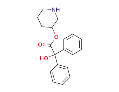 piperidin-3-yl 2-hydroxy-2,2-diphenylacetate