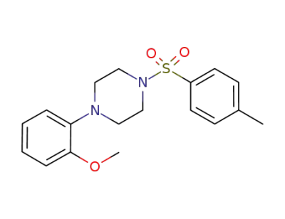 1-(2-methoxyphenyl)-4-[(methylphenyl)sulfonyl]piperazine