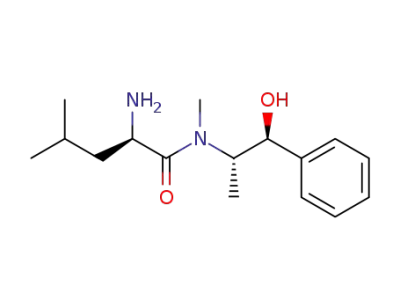 (R)-2-Amino-4-methyl-pentanoic acid ((1S,2S)-2-hydroxy-1-methyl-2-phenyl-ethyl)-methyl-amide