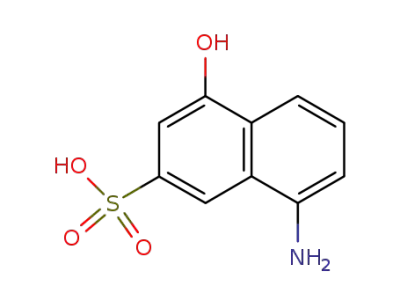 1-amino-5-hydroxynaphthalene-7-sulphonic acid
