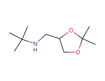 (DL)-2,2-dimethyl-4-((tert-butylamino)methyl)-1,3-dioxolane